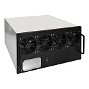 270771 Корпус для майнинга ExeGate Pro 8-430 <без БП, 2*USB, 4*fan 120мм, места под: 8 видеокарт, 2 БП>
