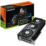 Видеокарта Gigabyte RTX5070Ti WINDFORCE OC V2 16GB GDDR7 256bit 3xDP HDMI 3FAN RTL