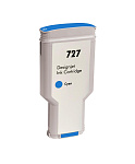 npr_D6644 Струйный картридж NV Print 727 (NV-F9J76A) Cyan для HP DesignJet T920/T930/T1500/T1530/T2500/T2530 (300 мл) совместимый