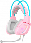 1809026 Наушники с микрофоном A4Tech Bloody G575 розовый/голубой 2м мониторные USB оголовье (G575 /SKY PINK/ USB)