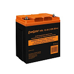 1968085 Exegate EX285663RUS Аккумуляторная батарея ExeGate HRL 12-26 (12V 26Ah, клеммы F3 (болт М5 с гайкой))