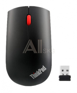 1595259 Мышь Lenovo ThinkPad Essential черный оптическая (1200dpi) беспроводная USB (2but)