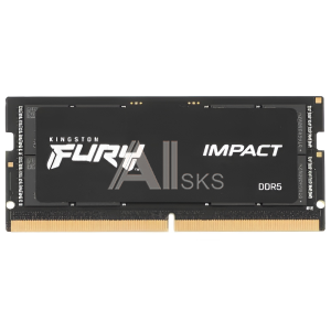 1000728376 Память оперативная/ Kingston 64GB 5600MT/s DDR5 CL40 SODIMM (Kit of 2) FURY Impact PnP