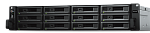 RS2418+ Synology Rack 2U QC2,1GhzCPU/4Gb(up to 64)/RAID0,1,10,5,6/up to 12hot plug HDDs SATA(3,5' or 2,5')(up to 24 with RX1217)/2xUSB/4GigEth(+1Expslot)/iSCS