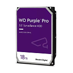 1000700217 Жесткий диск/ HDD WD SATA3 18Tb Purple Pro 7200 512Mb 1 year warranty