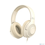 RITMIX RH-544 Beige {Наушники. 40 мм, 20-20000 Гц, 32 Ом, 99 дБ ± 3 дБ, 3.5мм, 2м}