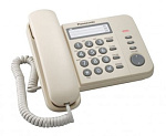 507712 Телефон проводной Panasonic KX-TS2352RUJ бежевый