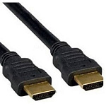 1267177 Кабель HDMI Gembird/Cablexpert , 1м, v1.4, 19M/19M, плоский кабель, черный, позол.разъемы, экран (CC-HDMI4F-1M)