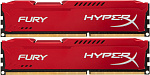 1000305280 Память оперативная Kingston 8GB 1333MHz DDR3 CL9 DIMM (Kit of 2) HyperX FURY Red Series