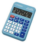 1122227 Калькулятор карманный Citizen Cool4School LC-110NRBL голубой 8-разр.