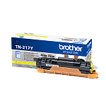 TN217Y Brother TN-217Y Тонер-картридж для HL-L3230CDW/DCP-L3550CDW/MFC-L3770CDW жёлтый (2300 стр.)