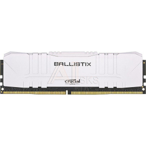 1289699 Модуль памяти CRUCIAL Ballistix Gaming DDR4 Общий объём памяти 8Гб Module capacity 8Гб Количество 1 3000 МГц Множитель частоты шины 15 1.35 В белый BL