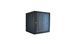 114091 [RE12RU-SHOW] Настенный шкаф Wize Pro RE12RU-SHOW 19", высота 12U, габариты 635х600х550 мм, вентиляция, крепится к стене, макс. вес нагрузки 59 кг, ст