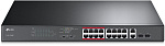 7000014597 Коммутатор/ JetStream 16-Port 10/100Mbps+2-Port Gigabit Unmana EUplug