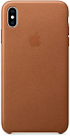 1000485038 Чехол для iPhone XS Max iPhone XS Max Leather Case - Saddle Brown