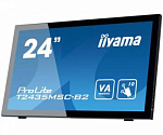 477184 Монитор Iiyama 23.6" ProLite T2435MSC-B2 черный VA LED 8ms 16:9 DVI HDMI M/M Cam матовая 250cd 178гр/178гр 1920x1080 D-Sub DisplayPort FHD USB Touch 5