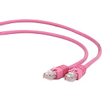 1839372 Cablexpert PP12-3M/RO Патч-корд UTP кат.5e, 3м, литой, многожильный (розовый)
