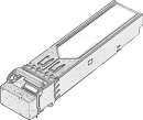 модуль FiberTrade модуль WDM SFP модуль, 1,25Гбит/с, Tx=1310/Rx=1550нм, LC, SMF, 20км