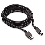 1387155 Bion Кабель интерфейсный USB 2.0 AM/BM, 1.8м, черный [BXP-CCP-USB2-AMBM-018]