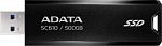 2000767 Накопитель SSD A-Data USB 3.1 500GB SC610-500G-CBK/RD SC610 1.8" черный