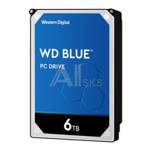 1288635 Жесткий диск SATA 6TB 6GB/S 256MB BLUE WD60EZAZ WDC