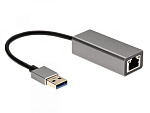1000674949 Кабель-переходник USB 3.0 (Am) --> LAN RJ-45 1000 Mbps, Alum Shell, iOpen (Aopen/Qust) <ADU312M>