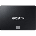 Твердотельный накопитель SSD Samsung 2.5" 500GB 870 EVO Client SSD MZ-77E500B SATA 6Gb/s, 560/530, MTBF 1.5M, 3D V-NAND TLC, 512MB, 300TBW, 0,33DWPD