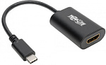 1201124 Адаптер Tripplite U444-06N-HD4K6B USB Type-C (m) HDMI (f) 0.15м черный