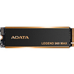1967147 SSD A-DATA ADATA LEGEND 960 MAX, 2000GB, M.2(22x80mm), NVMe 1.4, PCIe 4.0 x4, 3D NAND, ALEG-960M-2TCS