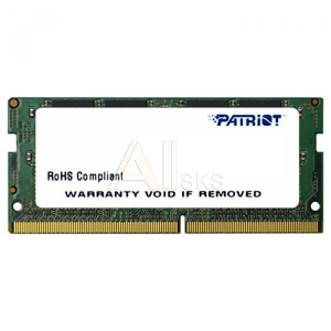 3204487 Модуль памяти для ноутбука SODIMM 4GB DDR4-2400 PSD44G240081S PATRIOT
