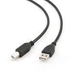 1960901 Filum Кабель USB 2.0 Pro, 1 м., черный, разъемы: USB A male-USB B male, пакет. [FL-CPro-U2-AM-BM-1M] (894165)