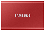 SSD Samsung T7 Touch External 500Gb RED USB 3.2 (MU-PC500R/WW) 1year