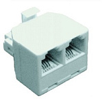 1457057 Rexant (03-0102) Двойник компьютерный UTP RJ-45(8P8C) (штекер - 2 гнезда)