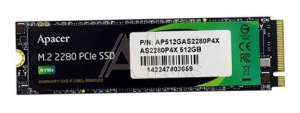 3208787 SSD жесткий диск M.2 PCIE 512GB AP512GAS2280P4X-1 APACER