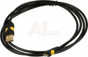 326756 Кабель 2A Smooth connector USB (m)-micro USB (m) 1.5м черный