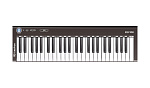 147218 MIDI клавиатура [AX-1973K] Axelvox [KEY49j Black] 4-октавная (49 клавиш) динамическая USB, 3 кнопки, джойстик (Pitch Bend и Modulation), 1 программиру