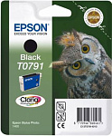 421618 Картридж струйный Epson T0791 C13T07914010 черный (470стр.) (11.1мл) для Epson P50/PX660