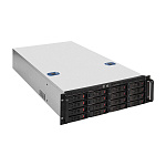 281300 Серверный корпус ExeGate Pro 3U660-HS16 <RM 19", высота 3U, глубина 660, БП 2U-600ADS,16xHotSwap, USB>