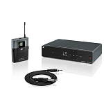 506995 Sennheiser XSW 1-CI1-B Инструментальная РЧ-система, 614-638 МГц, 10 каналов, настольный приёмник, поясной передатчик, кабель для подключения инструмен