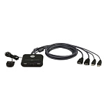 1996939 Переключатель/ 2-Port USB FHD HDMI Cable KVM Switch
