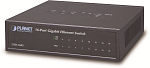 1000467339 коммутатор PLANET 16-Port 10/100/1000Mbps Gigabit Ethernet Switch (External Power) - Metal Case