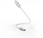 1398727 Кабель Hama 00187209 USB Type-C (m)-Lightning (m) 0.2м белый