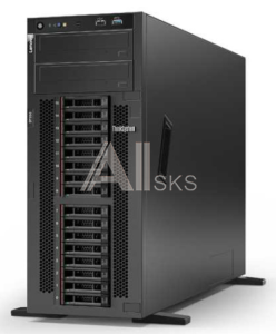 7X10A0E3EA Lenovo ThinkSystem ST550 Tower 4U,Xeon 4208 8C(2.1GHz 11MB Cache/85W), 1x16GB/2933/2Rx8 RDIMM,noHDD(upto8 SFF),SR 9350-8i,1x750W,XCCE