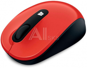 1892922 Мышь Microsoft Sculpt Mobile Mouse Flame Red красный/черный оптическая (1000dpi) беспроводная USB2.0 (2but)