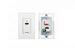 134182 Лицевая панель для усилителя-эквалайзера WP-3H2/US-(W) Kramer Electronics [WP-3H2/US-PANEL(B)] цвет черный, вариант США