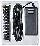 654527 Блок питания Ippon D90U автоматический 90W 15V-19.5V 8-connectors 4.5A 1xUSB 2.1A от бытовой электросети LСD индикатор