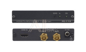 133669 Преобразователь сигнала Kramer Electronics [FC-113] сигнала HDMI 1.3 в сигнал HD-SDI 3G с распределителем 1:2, HDTV совместимый, макс скорость передач