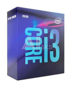 BX80684I39100F CPU Intel Core i3-9100F (3.6GHz/6MB/4 cores) LGA1151 BOX, TDP 65W, max 64Gb DDR4-2400, BX80684I39100FSRF7W