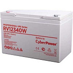 1996631 CyberPower Аккумуляторная батарея RV 12340W (12В/93 Ач), клемма М6, ДхШхВ 305х168х208мм, вес 31,1кг, срок службы 10 лет