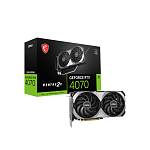 1000789329 Видеокарта/ VGA MSI NVIDIA GeForce RTX 4070 VENTUS 2X E1 12G 12GB, GDDR6/192-bit, PCIe 4.0, 1xHDMI 2.1, 3xDP, 2.2-slot